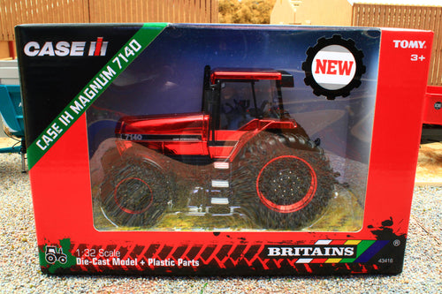 43416RC Britains Case IH Magnum 7140 1:32 Scale 'Red Chrome' Limited Edition 102pcs