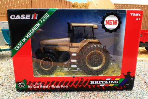 43417G Britains Case IH Magnum 7250 1:32 Scale 'GOLD' Limited Edition 300pcs