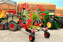 Load image into Gallery viewer, 43427 Britains Claas Liner 2900 Double Rotor Swath Rake