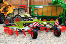 Load image into Gallery viewer, 43427 Britains Claas Liner 2900 Double Rotor Swath Rake