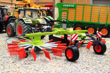 Load image into Gallery viewer, 43427 Britains Claas Liner 2900 Double Rotor Swath Rake