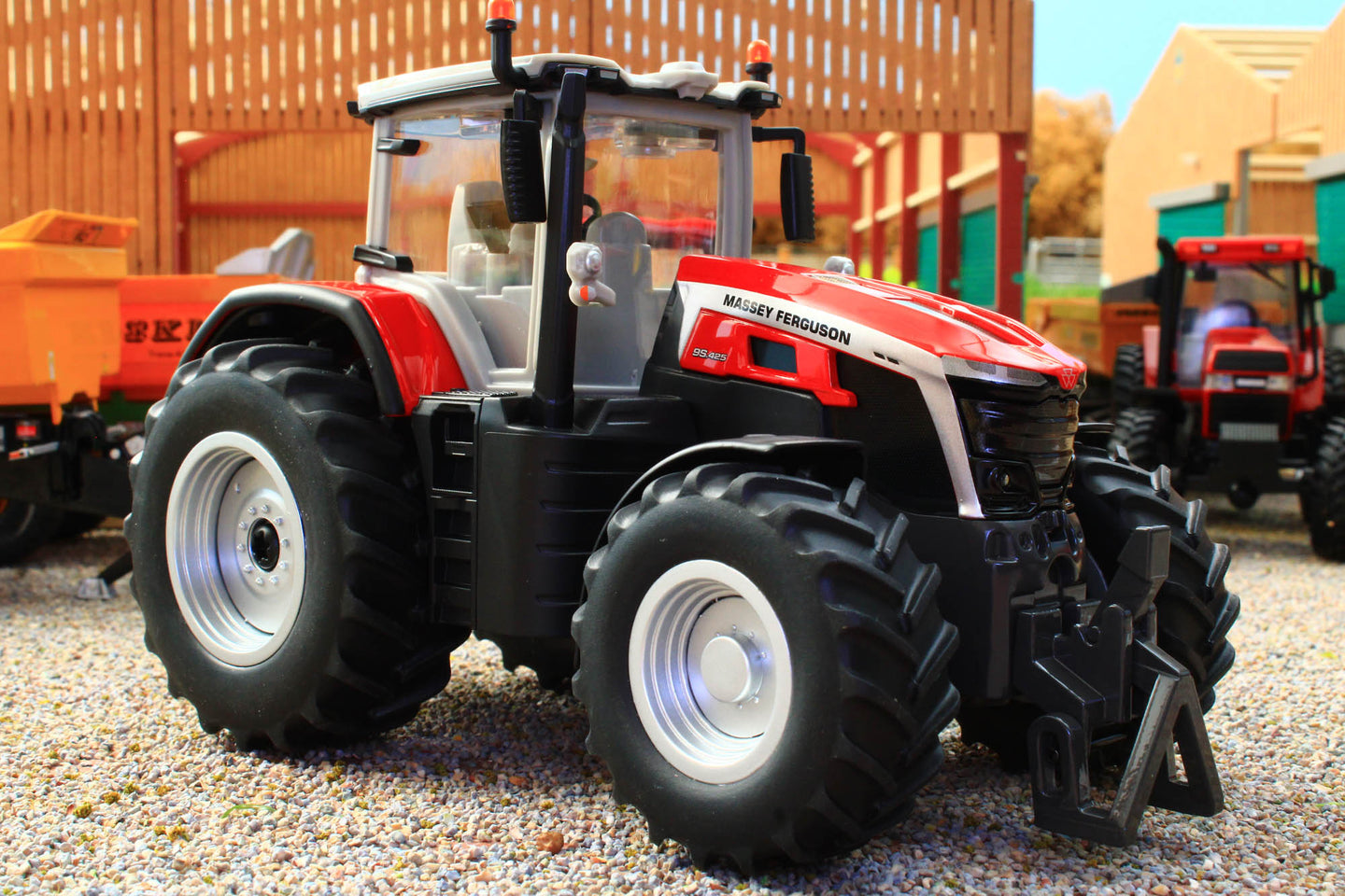 6885 Siku 132 Scale Radio Control Massey Ferguson 9S Tractor with Bluetooth App Control