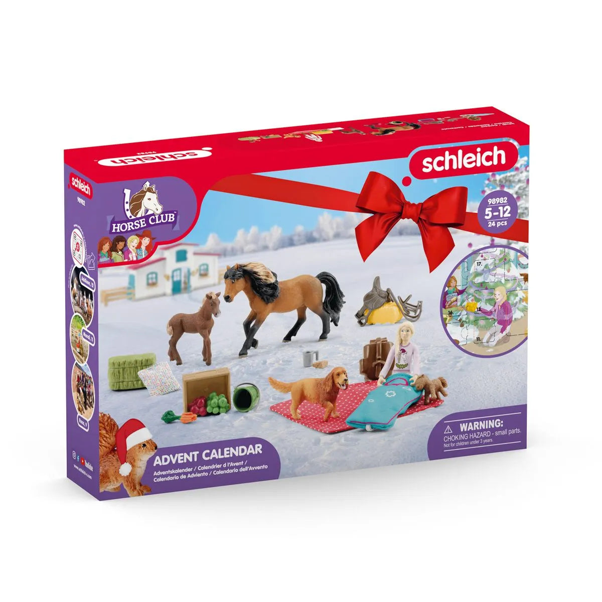 SL98982 Schleich Advent calendar 2023 HORSE CLUB – Brushwood