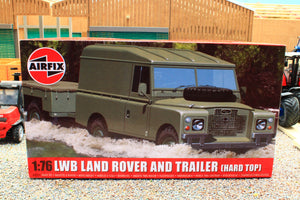 AIR02324 Airfix 1:76 Scale Land Rover LWB with Hardtop Kit