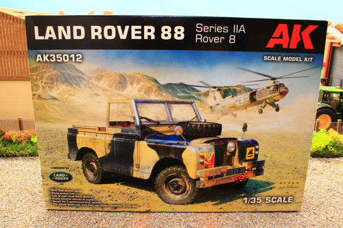 AKI35012 AK 135 Scale land Rover 88 Series IIA British Armed Forces Kit