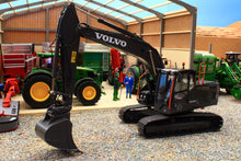 Load image into Gallery viewer, AT3200127 AT COLLECTIONS 1:32 Scale Volvo EC220E Crawler Excavator in Limited Edition Black