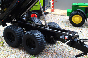 AT3200147 AT Collections 1:32 Scale VGM Rocky 24 Sand Tipper Trailer Black Limited Edition 750pcs