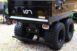 AT3200147 AT Collections 1:32 Scale VGM Rocky 24 Sand Tipper Trailer Black Limited Edition 750pcs