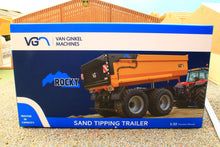 Load image into Gallery viewer, AT3200148 AT Collections 1:32 Scale VGM Rocky 24 Tipper Trailer in Yellow and Black Limited Edition