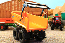 Load image into Gallery viewer, AT3200148 AT Collections 1:32 Scale VGM Rocky 24 Tipper Trailer in Yellow and Black Limited Edition