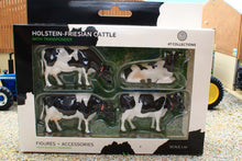 Load image into Gallery viewer, AT3200503 AT Collections 1:32 Scale Holstein Friesian Cattle x 4 Very Realistic