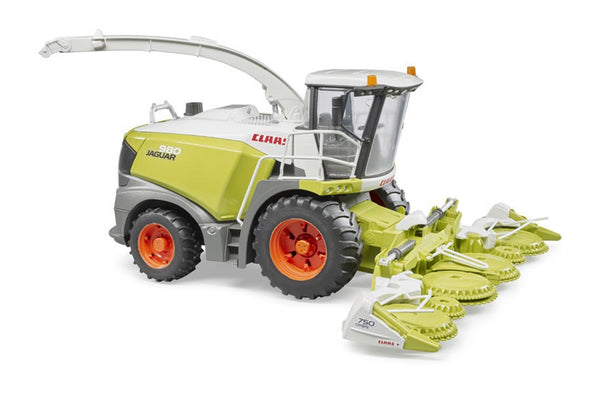 B02134 Bruder Claas Jaguar 980 Forage Harvester Brushwood Toys
