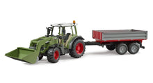 Load image into Gallery viewer, B02182 Bruder Fendt Vario 211 Tractor with Loader and Trailer