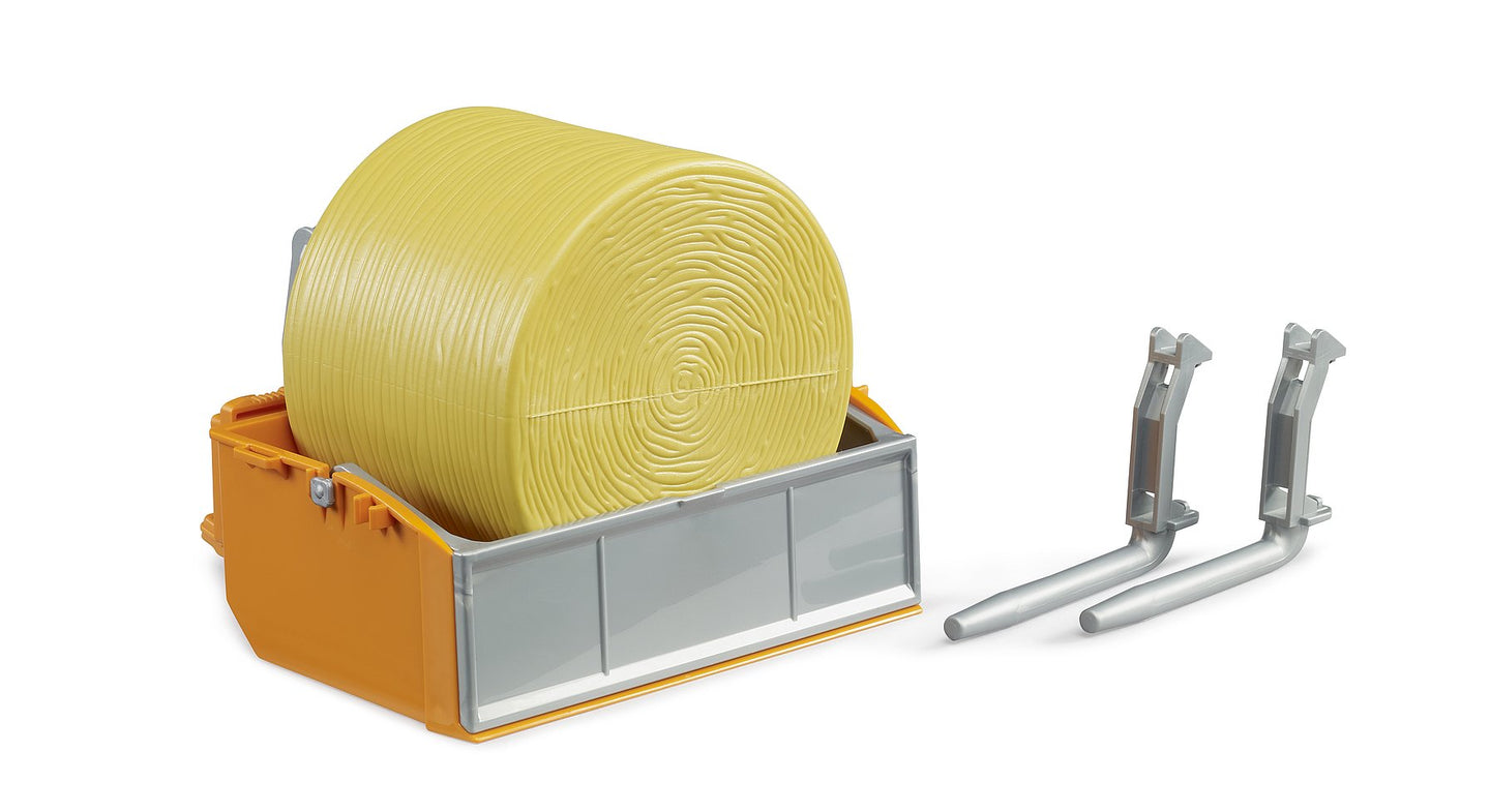B02353 Bruder Accessories - Tractor loading box and forks