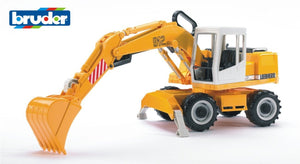 B02426 Bruder Liebherr 912 Wheeled Excavator Tractors And Machinery (1:16 Scale)