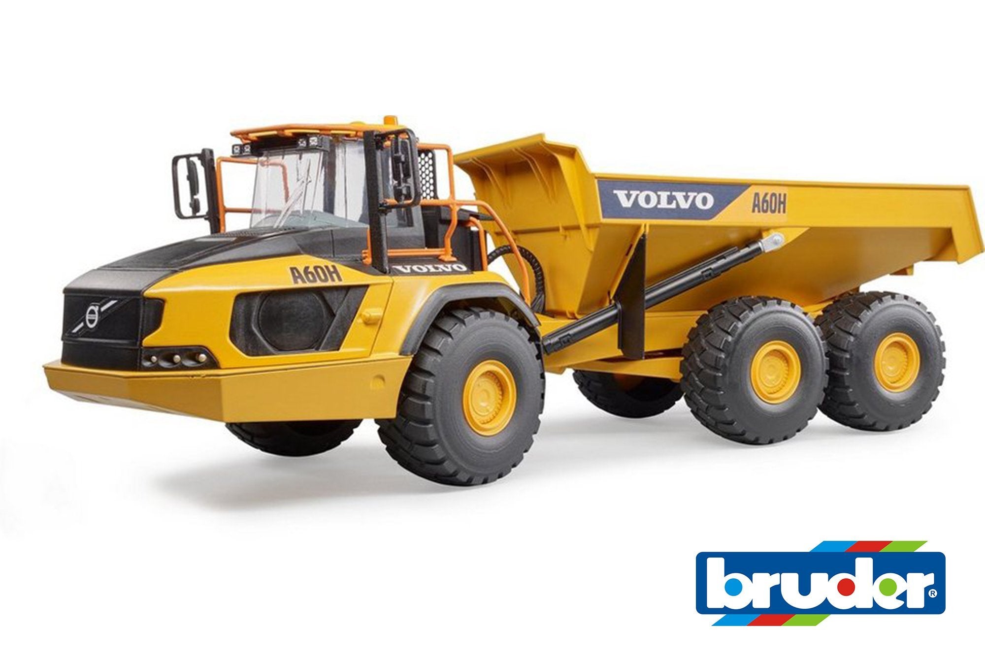 Bruder CATブルドーザーとVolvo A60Hダンプトラックセット Bruder CATブルドーザーとVolvo A60Hダンプトラックセット