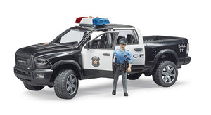 B02505 Bruder RAM 2500 Police Pick-up Truck and Policeman