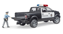 Load image into Gallery viewer, B02505 Bruder RAM 2500 Police Pick-up Truck and Policeman