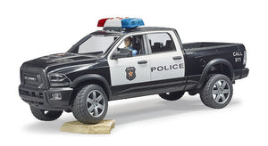 B02505 Bruder RAM 2500 Police Pick-up Truck and Policeman