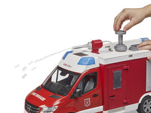 Load image into Gallery viewer, B02680 Bruder Mercedes Sprinter Fire Rescue Truck with Light &amp; Sound