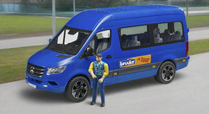 B02681 Bruder Mercedes Sprinter Transfer Bus and Driver