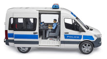 Load image into Gallery viewer, B02683 Bruder Mercedes Benz Sprinter Police emergency vehicle with Light &amp; Sound Module