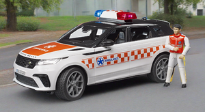 B02885 Bruder Range Rover Velar Emergency Doctor’s Vehicle With Driver Tractors And Machinery