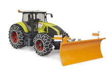 Load image into Gallery viewer, B03018 Bruder Claas Axion 950 with Snow Chains and Plough Blade