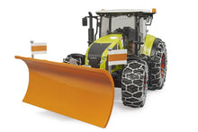 Load image into Gallery viewer, B03018 Bruder Claas Axion 950 with Snow Chains and Plough Blade