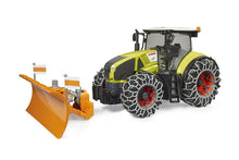 Load image into Gallery viewer, B03018 Bruder Claas Axion 950 with Snow Chains and Plough Blade