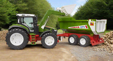 Load image into Gallery viewer, B03452 Bruder Roadmax Tractor with Front Loader and Trailer