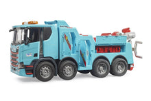 Load image into Gallery viewer, B03553 Bruder Scania Super 560R Recovery and Towing Truck with light and sound module