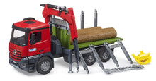 Load image into Gallery viewer, B03669 Bruder Mercedes Benz Timber Truck