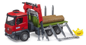 B03669 Bruder Mercedes Benz Timber Truck