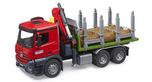 Load image into Gallery viewer, B03669 Bruder Mercedes Benz Timber Truck