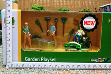 Load image into Gallery viewer, 43386 Britains 1:32 Scale John Deere Garden Playset with Figures &amp; Tools