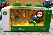 Load image into Gallery viewer, 43386 Britains 1:32 Scale John Deere Garden Playset with Figures &amp; Tools