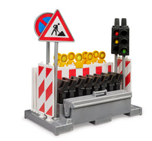 Load image into Gallery viewer, B62009 Bruder World Traffic Safety Set with Lights