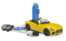 Load image into Gallery viewer, B62112 Bruder Car Service Center + BRUDER Roadster