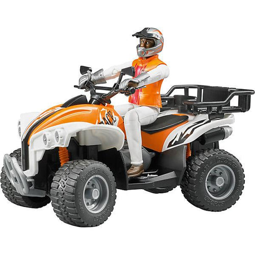 B63000 Bruder Quad Bike with Rider