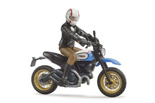 Load image into Gallery viewer, B63051 Bruder Scrambler Ducati Desert Sled With Rider