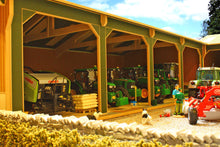 Load image into Gallery viewer, BBB160 Open Barn with 4 Bays - BIG BRUSHWOOD BASICS
