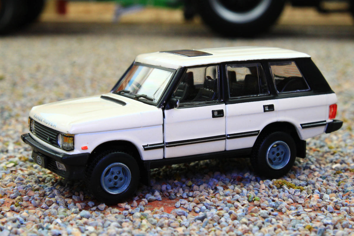 Modellino BMC Land Rover Range Rover Classic LSE RHD Scala 1/64, 1992, Pressofuso Bianco