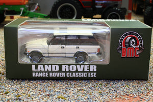 BMC64BO178R BMC 1:64 Scale Range Rover Classic LSE 1992 in White