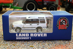 BMC64BO192R BMC 1:64 Scale Land Rover Discovery 1 1998 in White