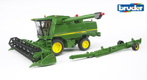 B02132 Bruder John Deere T670i Combine Harvester with Header Trailer