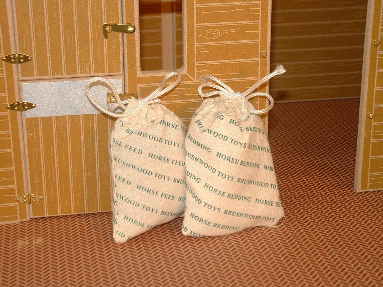 BT1205 Bag of Horse Feed and Horse Bedding