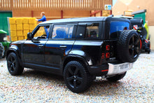 Load image into Gallery viewer, BUR21101K BURAGO 1:24 Scale Land Rover Defender 110 in Black