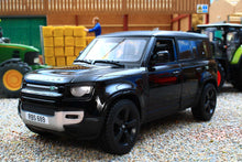 Load image into Gallery viewer, BUR21101K BURAGO 1:24 Scale Land Rover Defender 110 in Black