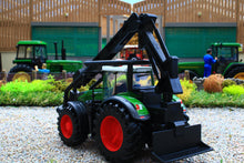 Load image into Gallery viewer, BUR31690 Burago 1:55 Scale Approx Fendt 1050 Vario Forestry Tractor